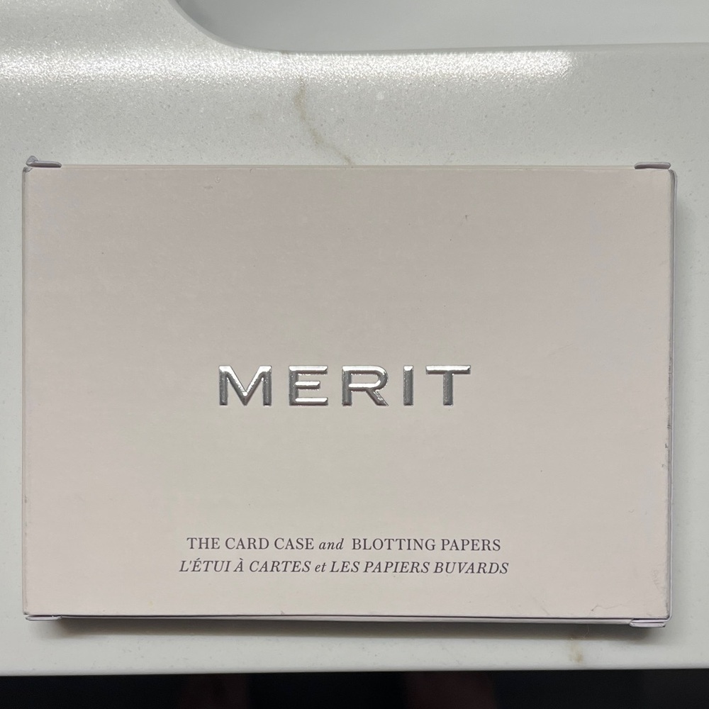 Merit Card Case and Blotting Papers